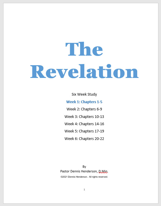 The Revelation Notebook