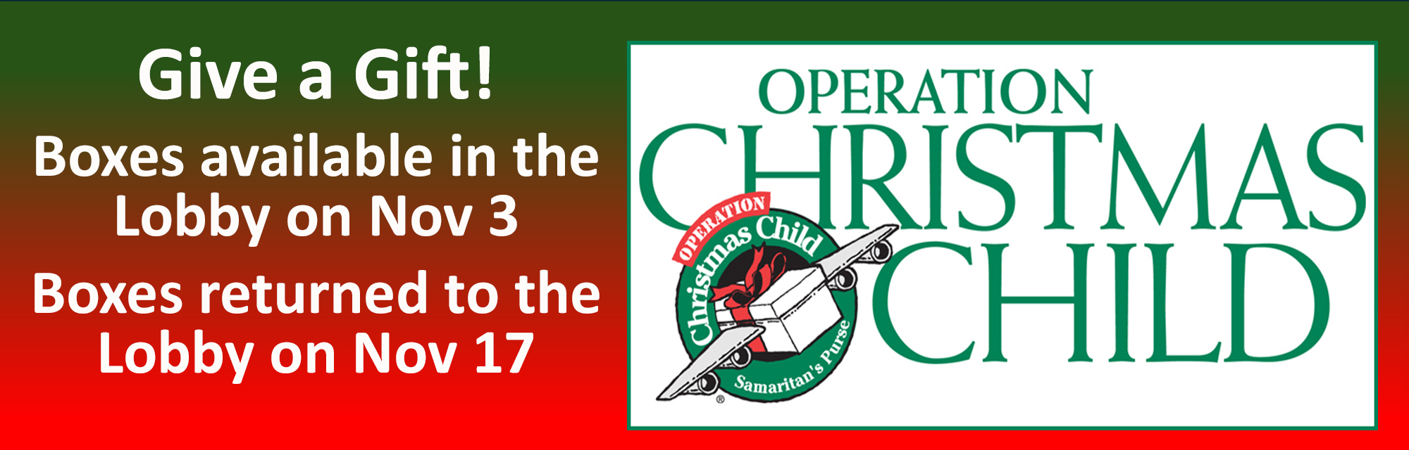 Operation Christmas Child