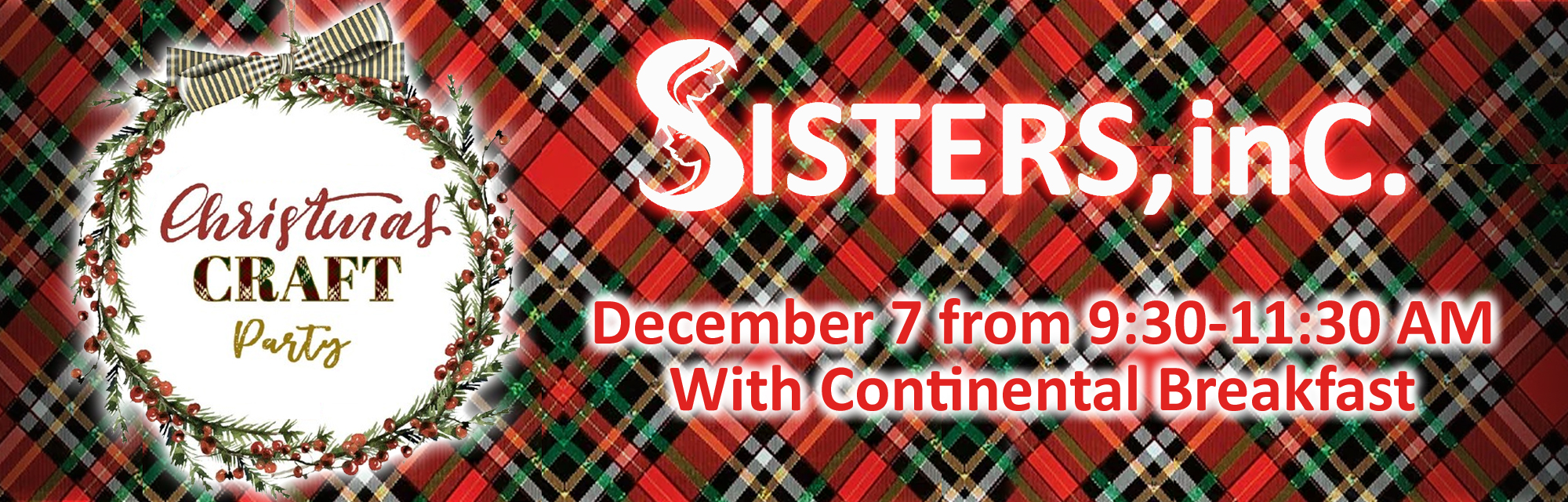 Sisters inC Christmas Craft Party