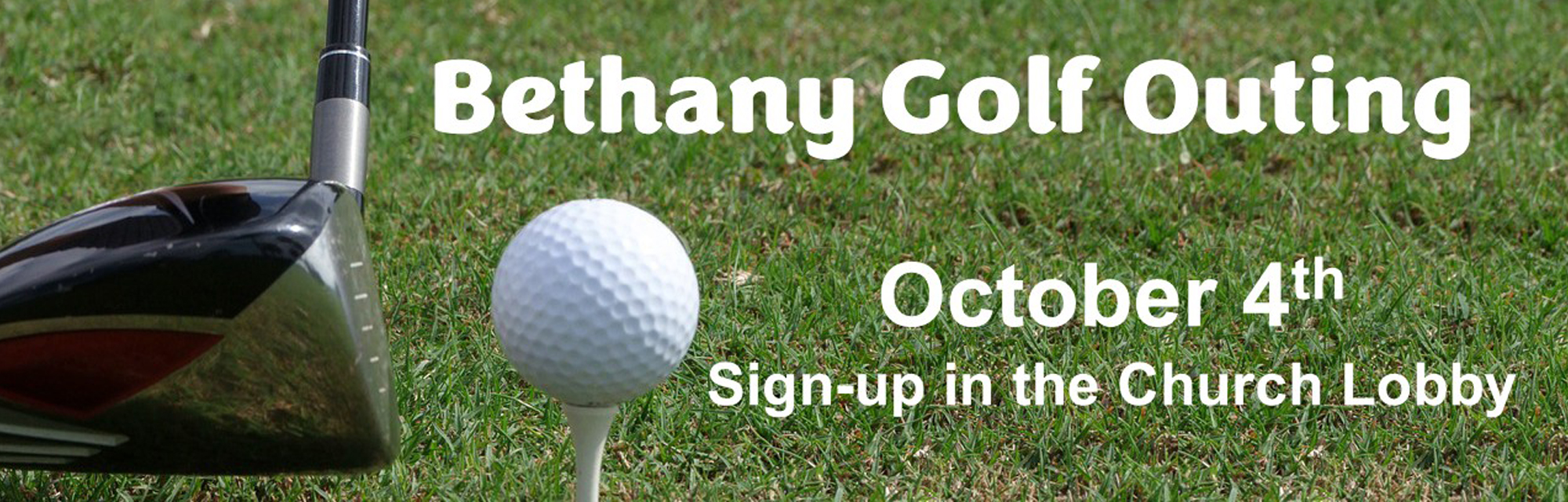 Bethany Golf Outing