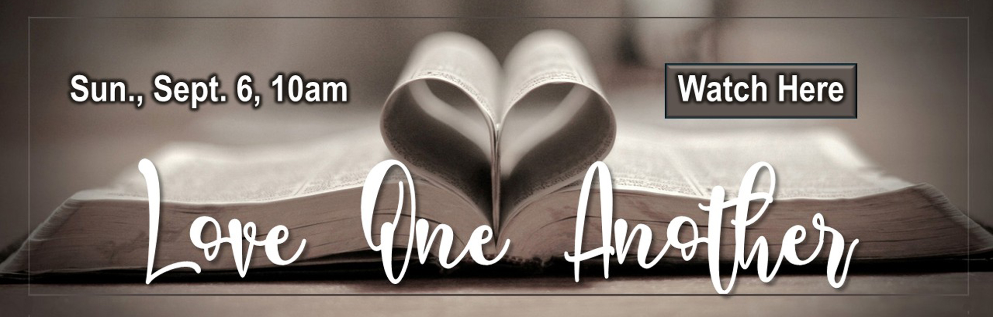 Love One another